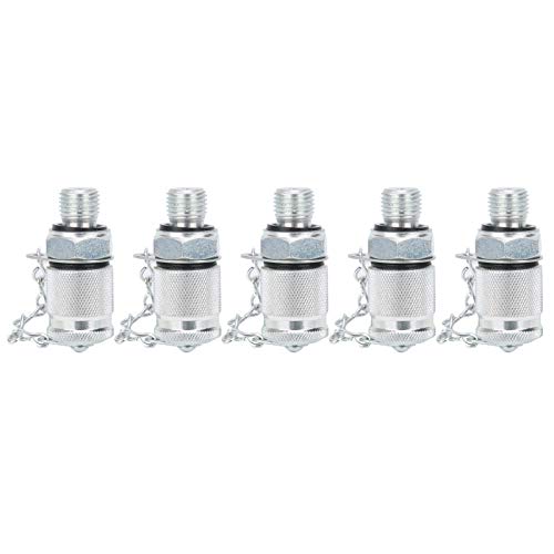 Image of Hydraulic Pressure Test Adapter, Hydraulic Pressure Test Coupling Kit, Thread Testing Connector for Pressures Measuring(UNF1 /2)