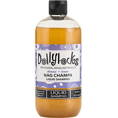 Clarifying Detox Shampoo for Build Up - Men and Women - Dreadlock With Jojoba Oil & Rosemary Oil for Hair Growth - Anti Residue for All Hair Types - Nag Champa 16oz