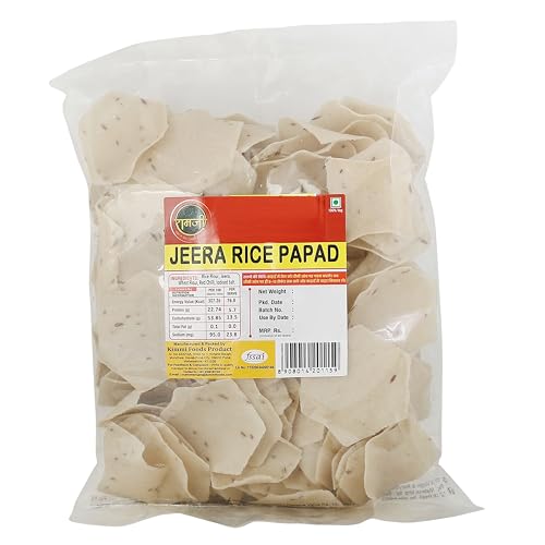 Image of Ramji Rice Papad, Jeera, 200g