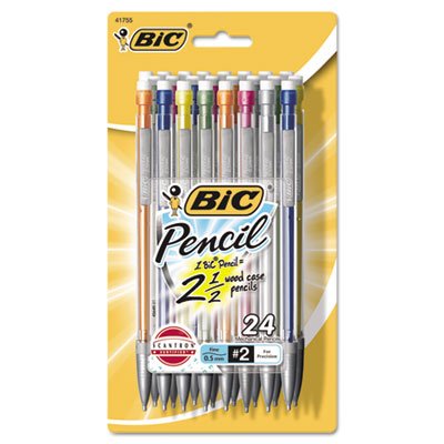 Bic MPLMFP241 - Portamine 0,5 mm, n. 2 mine