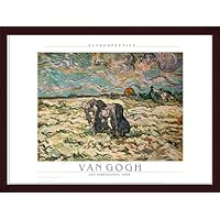 額装品/二人の農婦/フィンセント ファン ゴッホ/ポスター/アート/インテリア Amazon｜ポスター フィンセント ファン ゴッホ 二人の農婦 1890 額装品