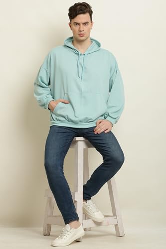 Image of Fleece Oversized Fit Pocket Hoodie for Men Small to 10xl