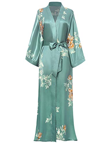 Babeyond floral kimono robe satin silk wedding robe 1920s kimono …