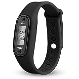 Faxiang Mini Plastic Pedometer Bracelet Pedometer Watch LCD Walking Distance Electronic Sports Fitne