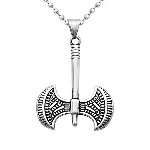Homyl Vintage Nórdico Viking Mito Nórdico Pingente Colar Odin Amuleto De Jóias