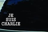6.5" X 4" Je Suis Charlie Vinyl Die Cut Decal for Cars, Trucks, Windows, Laptops