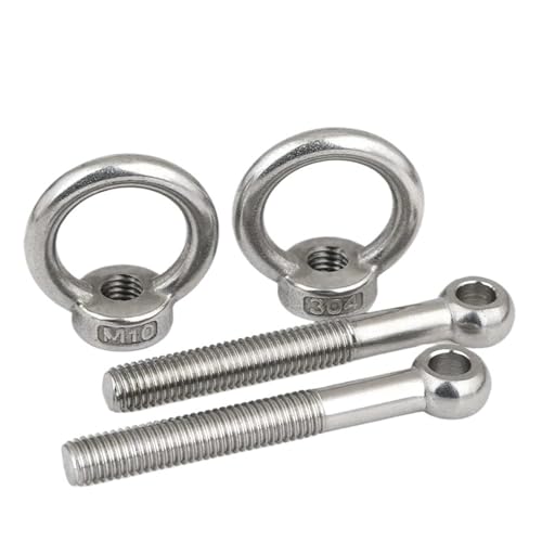 304 �X�e�����X�|�A�C���b�g�A�C�����O�����N����X���b�v�{���g���t�e�B���O�i�b�g�Z�b�g M5 M6 M8 M10 M12 M14 GB798(M10x110mm 2sets)