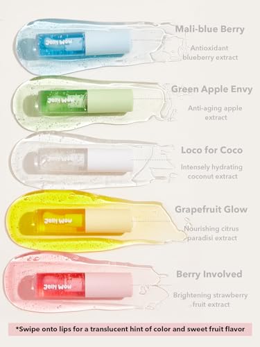 SHEGLAM Jelly Wow Hydrating Non-Sticky Lip Oil Moisturizing Plumping Lip Gloss - Berry Involved - Thumbnail 5