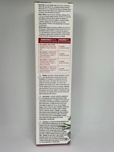 ion Inspired By Nature Permanent Hair Color Black Cherry 3IR, made from 100% naturallyderived polymers, cruelty free, vegan, PPD free, recyclable packaging, 2.05 oz