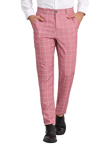 Pantalon business à carreaux pour un look de bureau élégant et audacieux