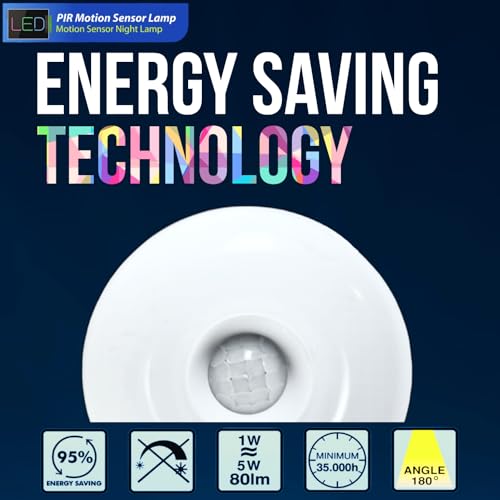 Image of Plug in Wall AC Outlet Dusk to Dawn Motion Activated Directional Plug in Wall LED Bright Night Light Indoor 5W 6500K Flexible Adjustable Neck for Basement Garage Ceiling Hallway Bathroom