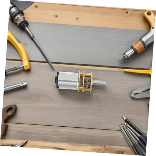 Micro moteur électrique à boîte de vitesse DC compact 6u