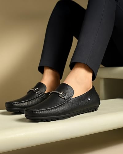 Image of Kraasa Men Premium Causal Loafers | Driving Loafers | Lighweight Slip-On's | Soft Cushioned Insole | Super Flexible, Comfortable for Men
