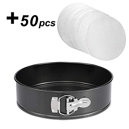 Molgree 7 Inch Nonstick Springform Pan,Bakeware Cheesecake Pan,Leakproof Cake Pan,Spring Form Pan,Spring Pan,Springform