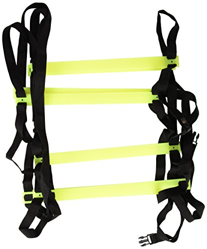 Softee Equipment 0009614 Escalera de Agilidad, Amarillo, talla 4MTS