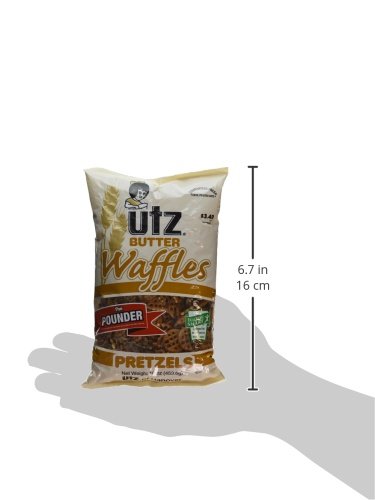 Miniatura 4 de Utz Pretzels de waffles de mantequilla, 16 onzas