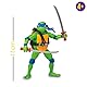Giochi Preziosi - Leonardo Ninja-Turtles Mutante, Leonardo in der Version Actionfigur, beweglich, 12 cm, Figur mit Kampfwaffen, für Kinder ab 4 Jahren