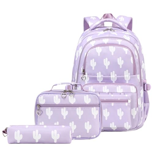 Trousse sacs de capacité pour livres d'école primaire et déjeuner sain
