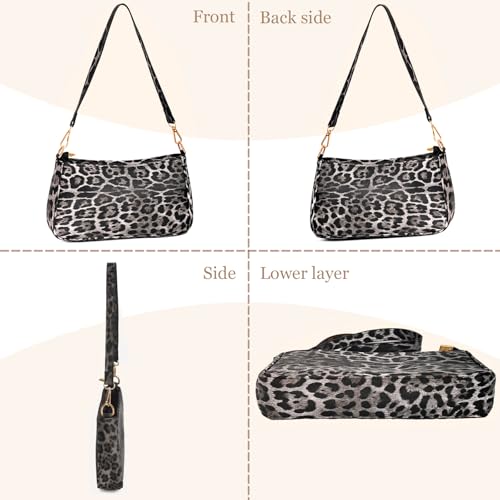 Image of NEBIL Shoulder Bag for Women Small Classic Purses Vegan Leather Clutch Tote HandBags