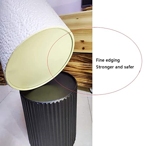 Banc d'art en fer compact pour couloir étroit avec coffre de stockage - 5