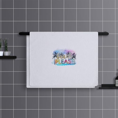 Geschirrtücher Blaurosa Baum Handtücher Waffeltücher Küchentücher Geschirrhandtücher Saugfähige Trockentücher Küche Multi-Purpose Abtrockentücher Küche Handtuchset 4 Stück (40x60cm)