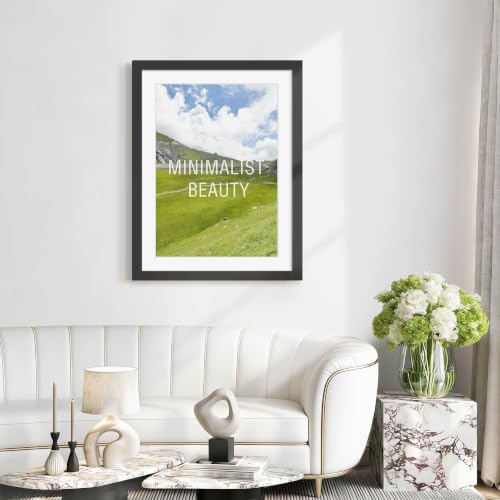 Image of Picrit 24x32 Black Poster Frame, Picture Frame for Wall, 3 Pack