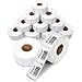 Aegis - Compatible 30347 (1" X 1-1/2") Direct Thermal Labels Replacement for DYMO 30347 Library Book Spine - for Rollo, Labelwriter 450, 4XL & Zebra Desktop Printers (12 Rolls)