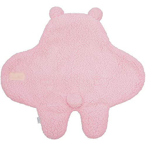 Image of BlueSnail Newborn Receiving Blanket Baby Sleeping Wrap Swaddle(Pink)