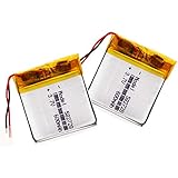 Capacidad: 600 mAh RFGTYH 3.7V 600mAh 582728 Batería Recargable de Iones de Litio de polímero de Litio para Q50 G700S K92 G36 Y3 Reloj Inteligente para niños MP3 Auriculares Bluetooth 2piece