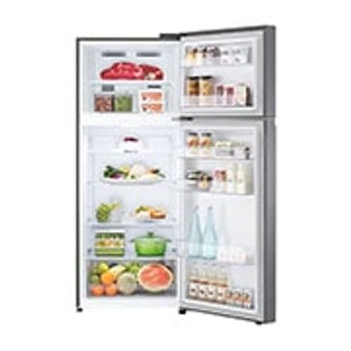 Geladeira LG Top Freezer 395 litros Inox Inverter 110V GN-B392PLMB