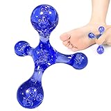 Muskelmassageball - Handliches Rollgerät Design, Effektiver Massagewürfel | Tragbares Viereckformat, Multifunktionales Druckmassagekonzept, Zielgenaue Anwendung Rückenpartien, Gelenkzonen