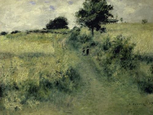 Peinture paysage de la prairie de Renoir pour vibrer au quotidien