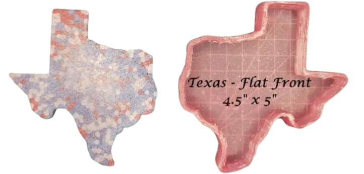 Texas - Flat Front - Silicone Freshie Mold -