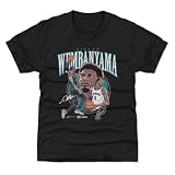 500 LEVEL Victor Wembanyama San Antonio Spurs Trio Youth Shirt (Tri Black, 10-12Y Large)