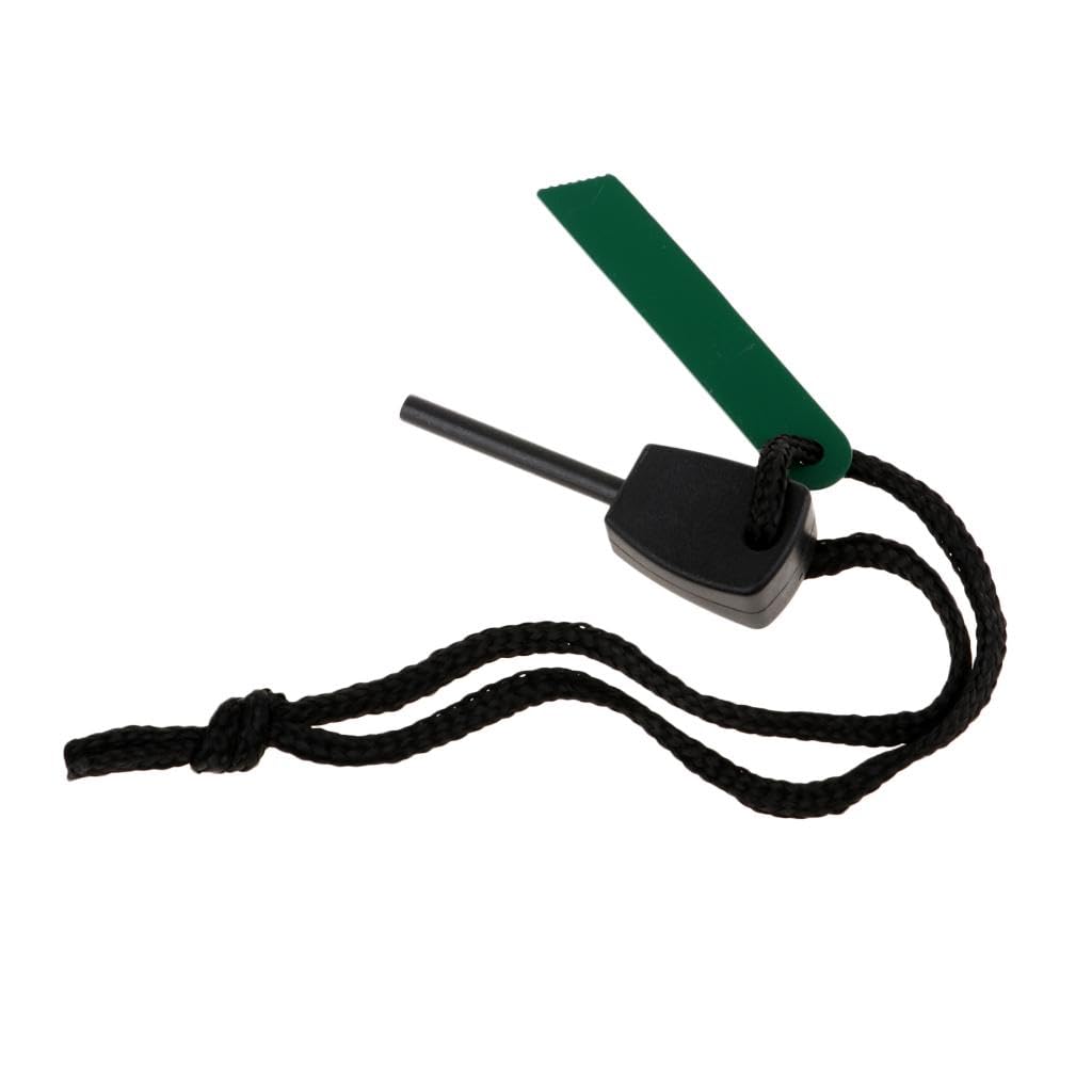 Generic Pocket Camping Magnesium Flint Fire Striker Starter Emergency Kit Black | Outdoor Sports | Camping & Hiking | Emergency Gear | Fire Starters-picture-27