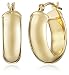 14k Yellow Duragold Hoop Earrings