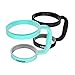 leeken handle for 30 oz Tumbler, Pack of 2 - Black / Turquoise blue