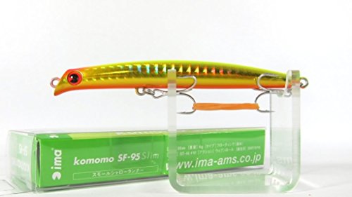 Leurres Komomo SF 95 Slim pour bar en mer et pêche aux leurres de surface