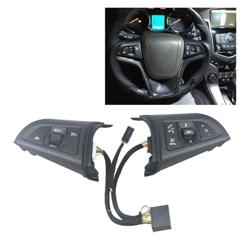 Bouton volant multifonction Chevrolet Cruze 2009 interrupteur commande - 6
