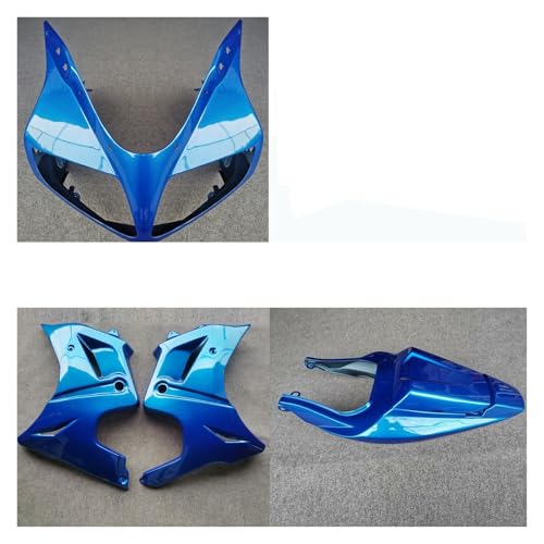 Carénage tête de fourche bleu pour moto SV650S 2003-2011