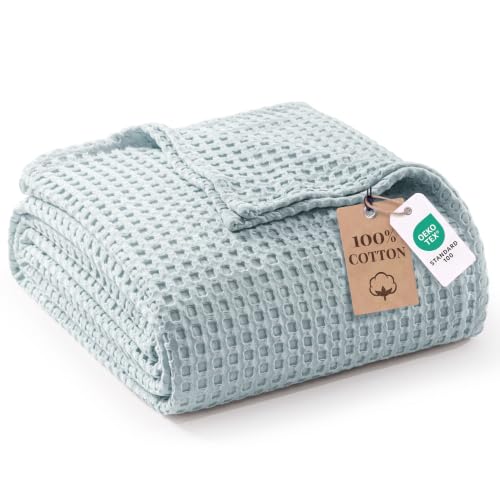 Exclusivo Mezcla Queen Cotton Waffle Blanket