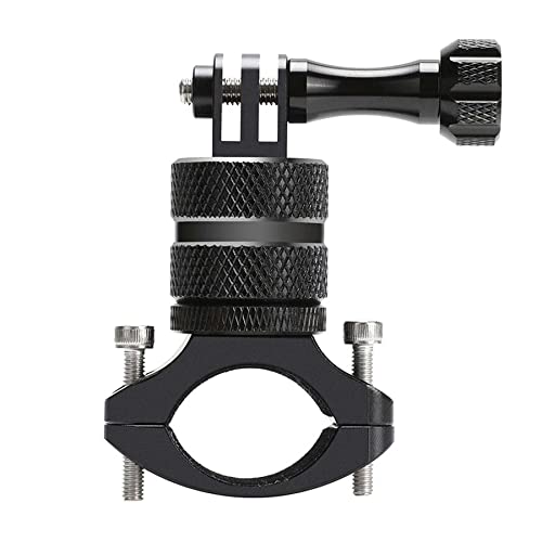 Aluminium Fahrrad Halterung , Lenker Kamerahalterung 360 Grad Rotary Motorrad Fahrradhalterung Halterungen Compatible All Go Pro Models/Action Cameras Mountain Cover
