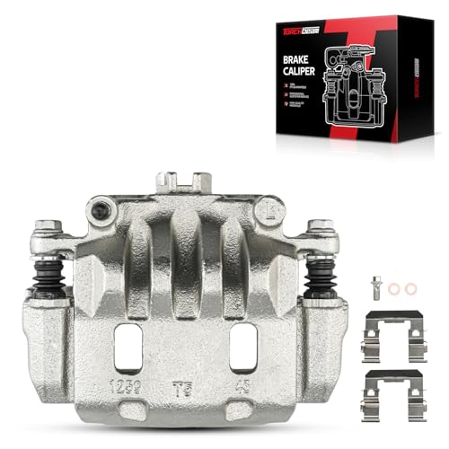Image of Torchbeam Front Brake Caliper Left for Subaru 2012-2014 Impreza 2.0L, Subaru 2002-2011 Impreza 2.5L, Subaru 2015-2016 Impreza, Front Left Caliper Replace # 19B2683