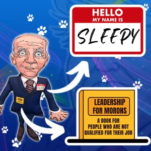 Pesky Patriot Sleepy Joe Biden Dog Toy | Let’s Go Brandon Chew Toy With Squeaker, Republican Novelty Gag Gift, Triple Stitched Durable Polyester, 12” Tall #TOP1