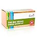 The Big Vegan Cheese Making Kit - Make Your Own Cheese Kit - Easy Cheese Making Kits Perfect as Foodie Gifts, 6 Different Dairy Free Cheese Creations, 20 Batches for Men and Women (Vegan)