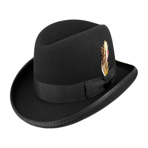 Wool Homburg Hat