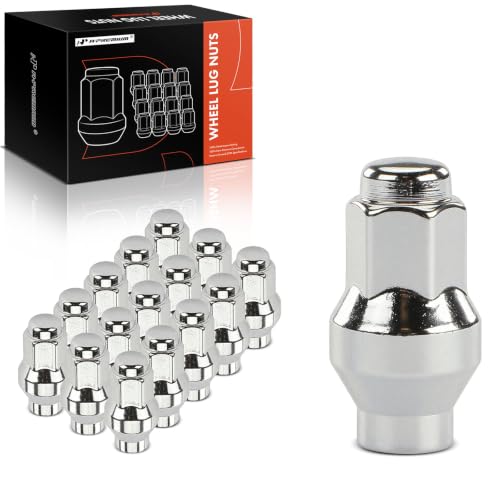 Image of A-Premium Front & Rear M10-1.25 Wheel Lug Nuts, Set of 16 | Compatible with All ATV UTV Models - Arctic Cat & Bombardier & Can-Am & Honda & Kawasaki & Polaris & Suzuki & Yamaha
