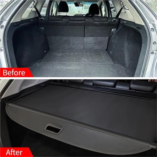 Cubierta de carga maletero retráctil Shuttle 2015 accesorios coche 4