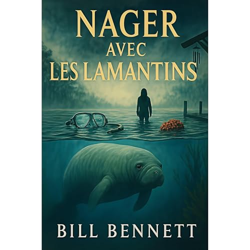 Nager avec lamantins Audiolibro Por Bill Bennett arte de portada