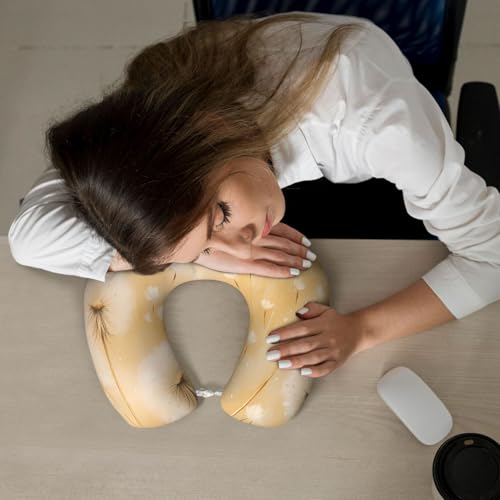 Almohada de viaje memory foam de poliéster 30x25 cm miniatura 5